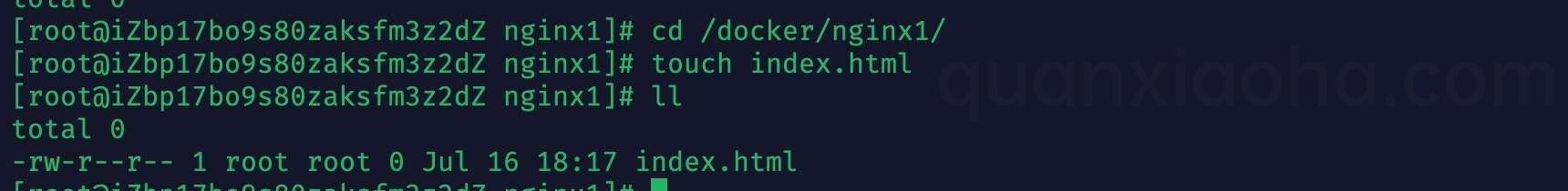 创建 index.html 文件