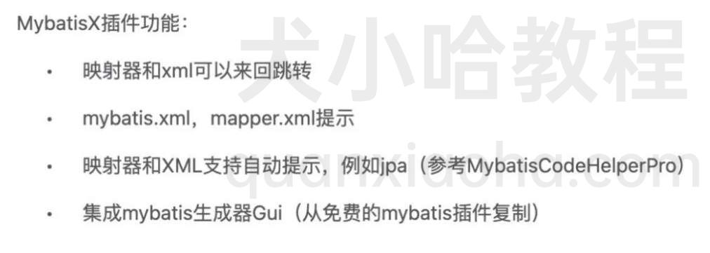 MybatisX 高效操作 Mybatis 插件