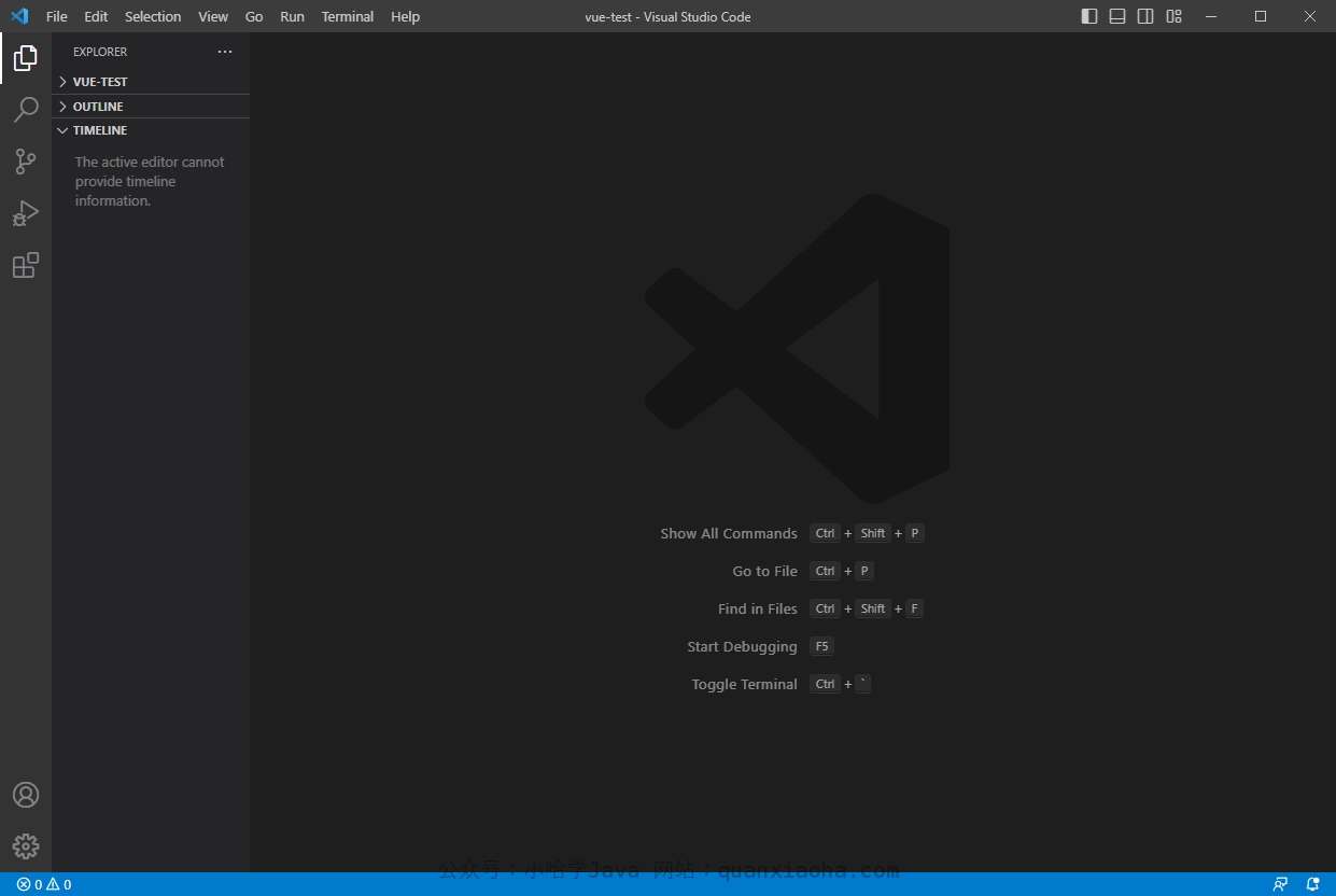 VSCode 界面