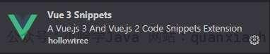 Vue 3 Snippets 插件
