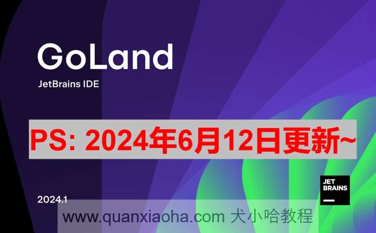 GoLand 2024.1.3 破解激活教程