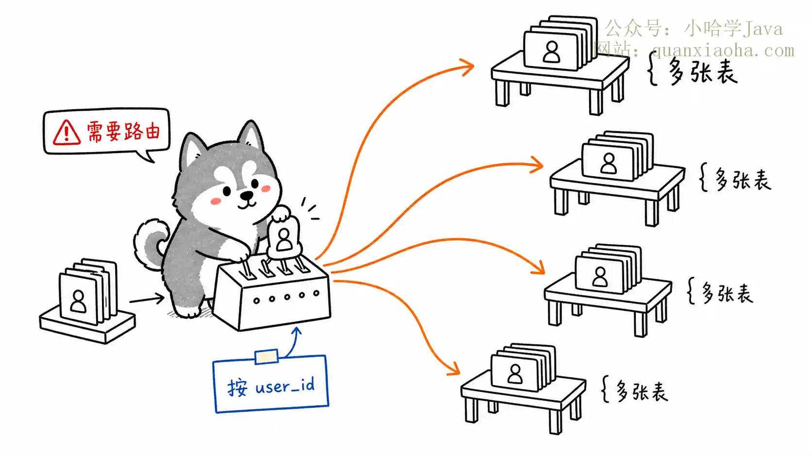分表路由