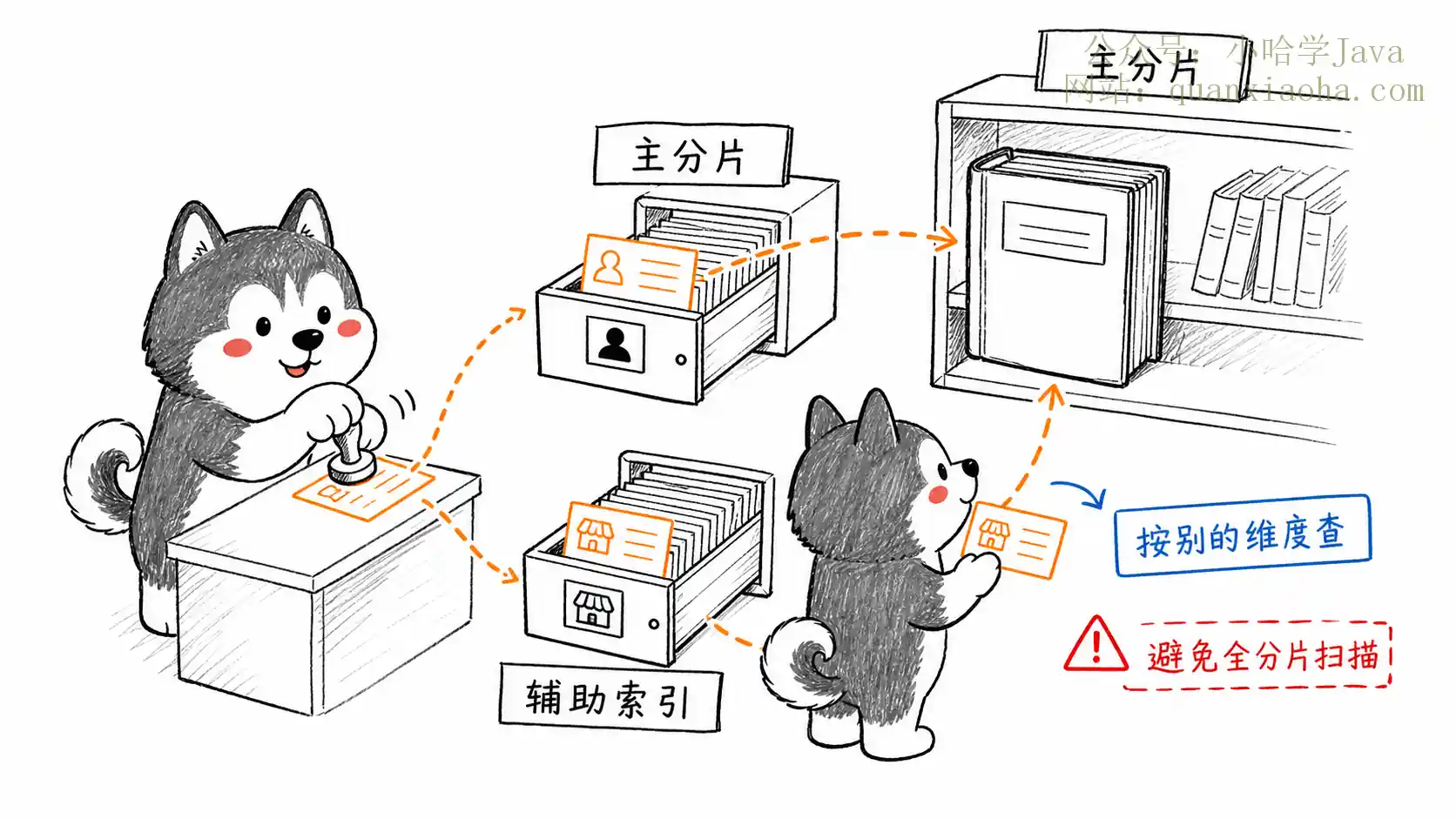 分表异构索引