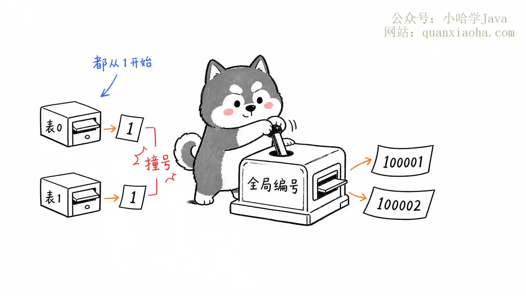 分表后全局 ID 如何生成？