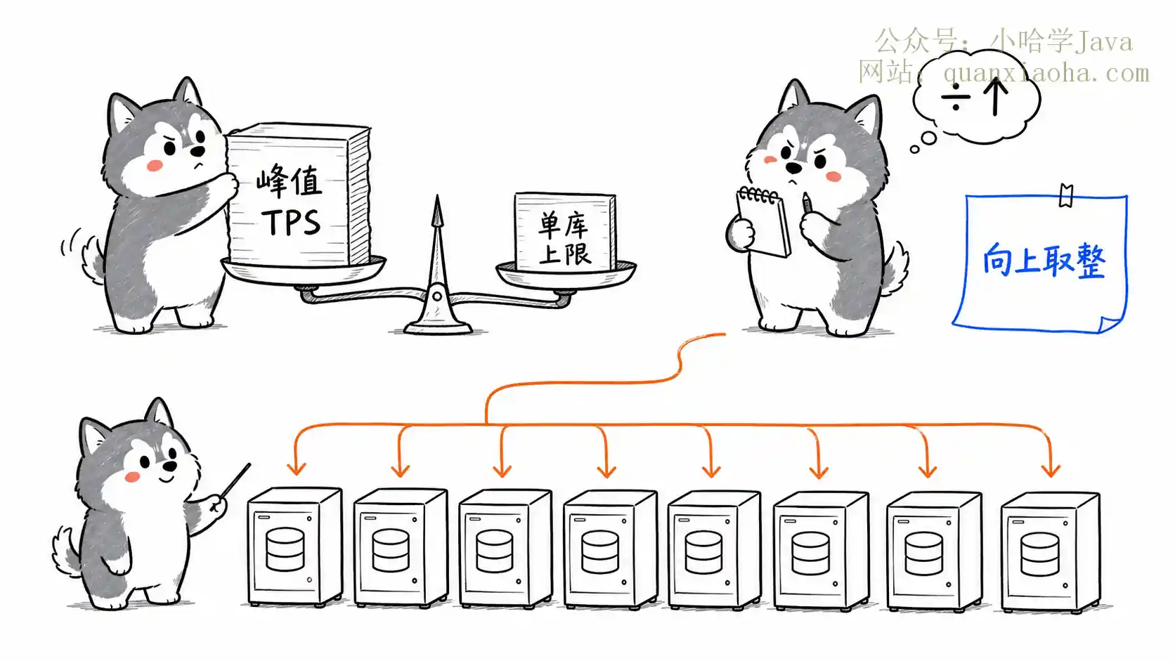 分库并发估算