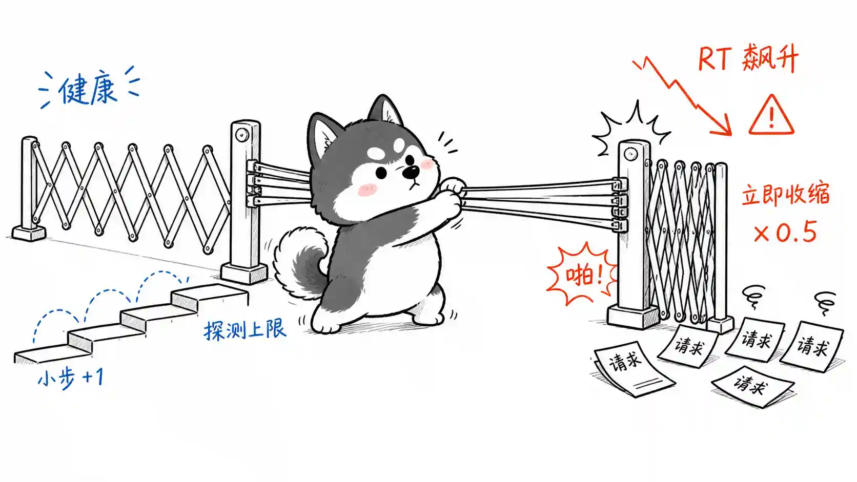 BBR AIMD 自适应限流