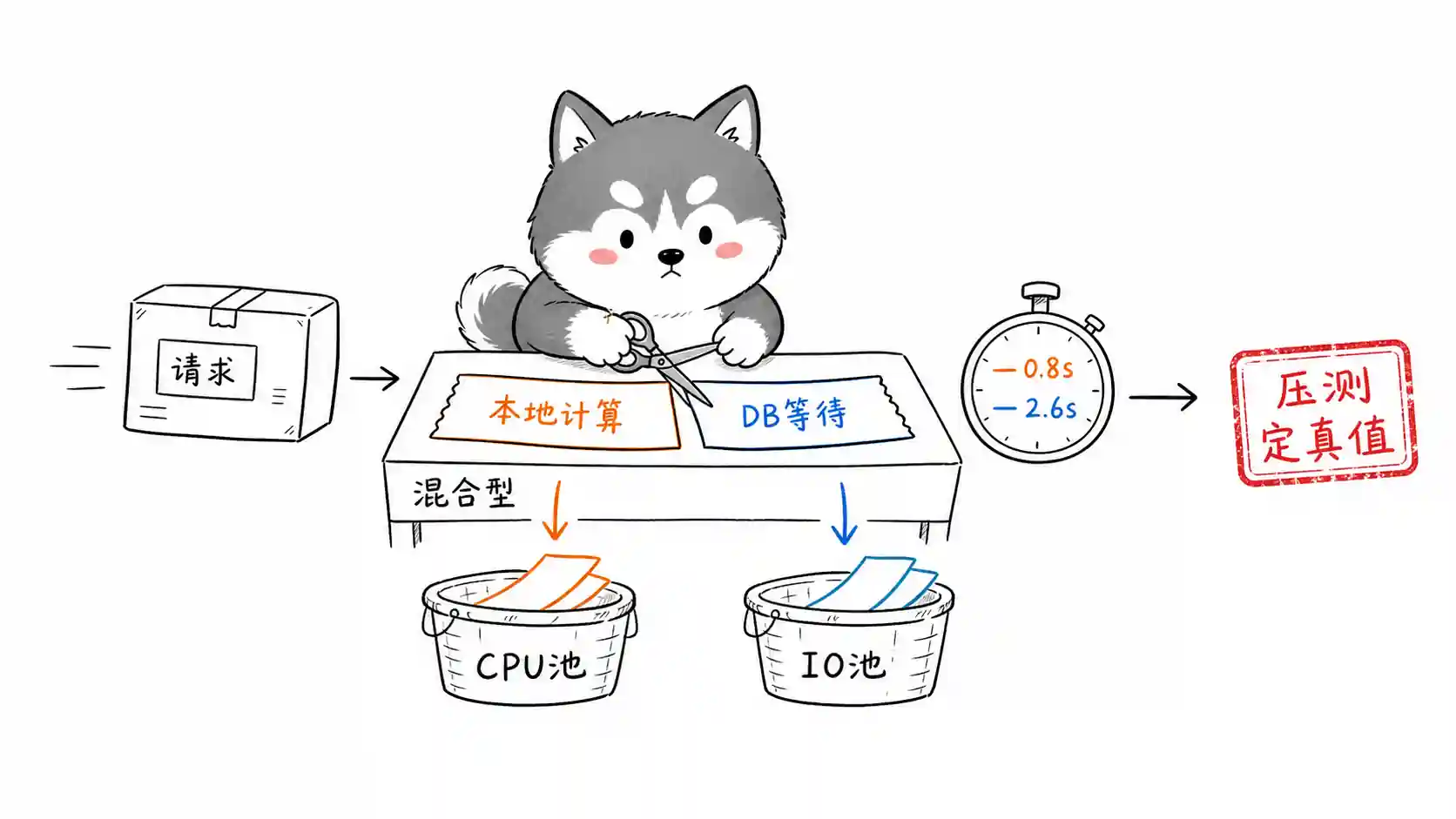 混合型任务线程池拆分