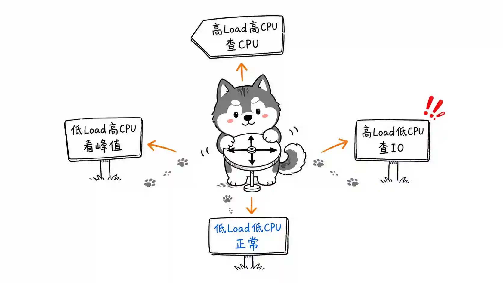 Load CPU 组合排查