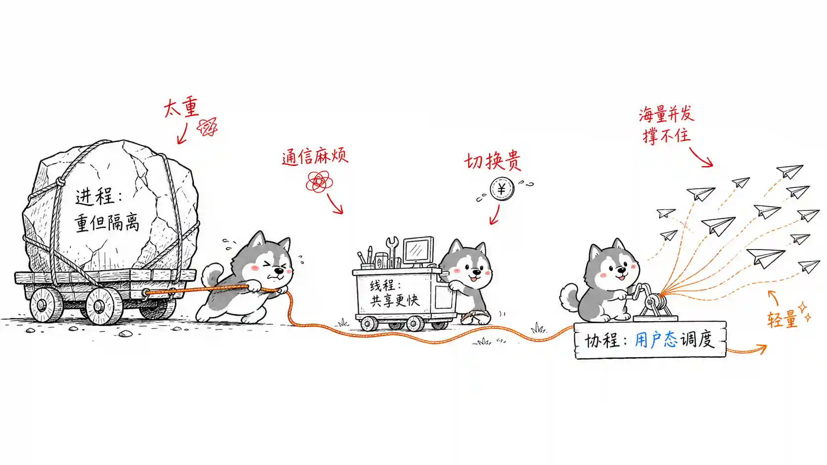 并发单元演进
