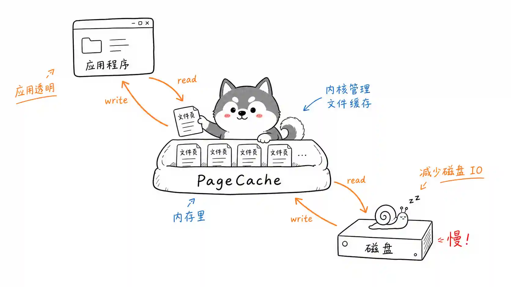 什么是 PageCache？它的读写过程是怎么样的？有什么优缺点？