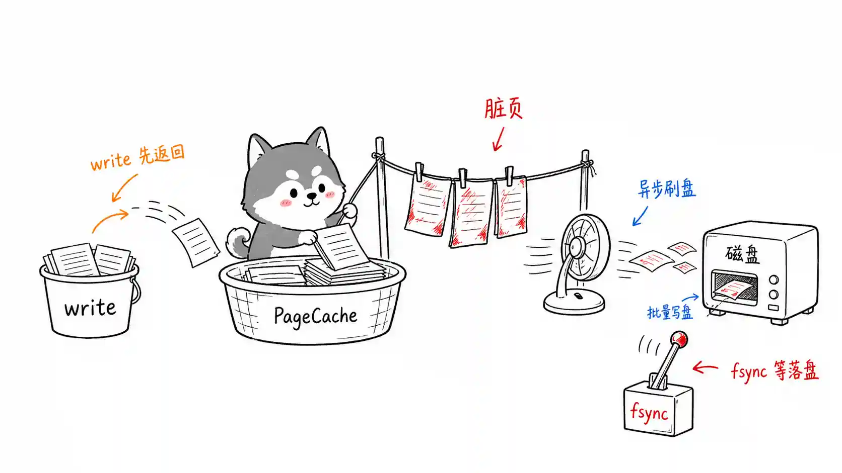 PageCache 写流程