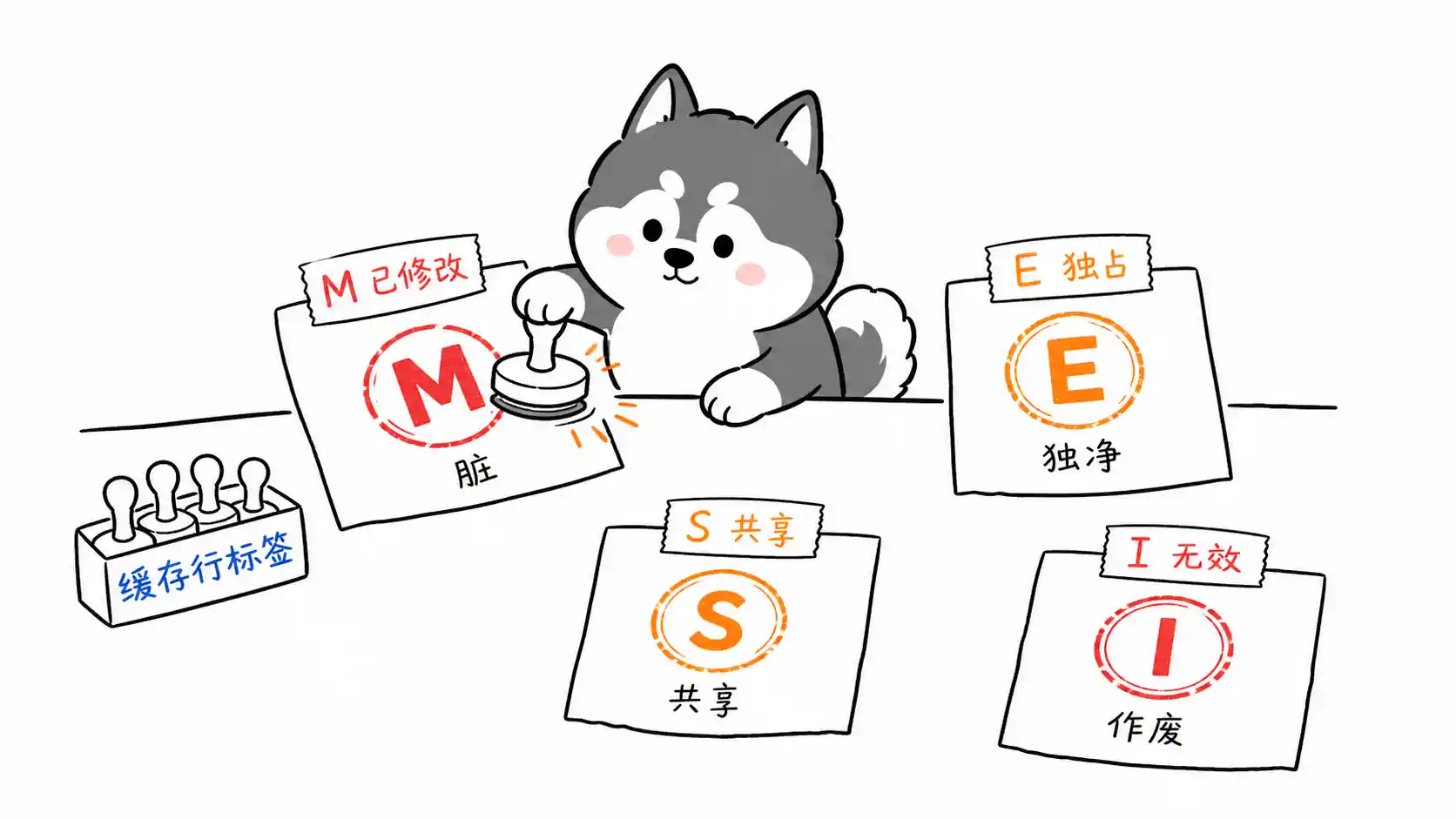 MESI 四状态