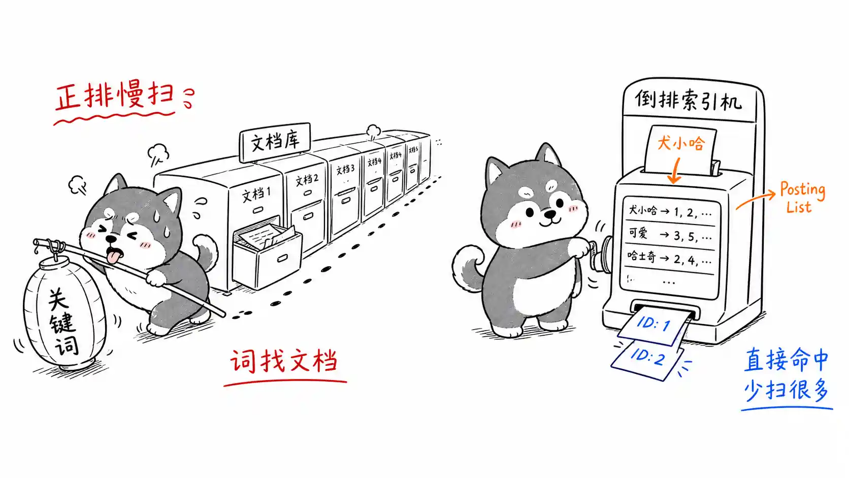 ES 倒排索引