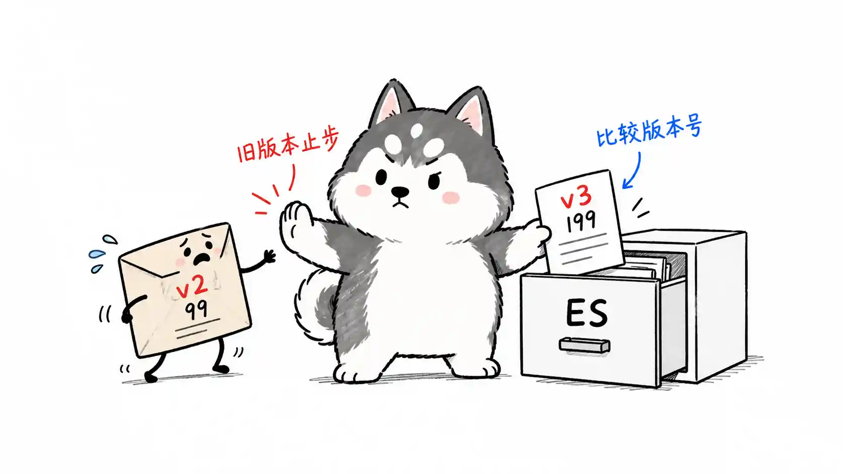 ES 版本控制防乱序