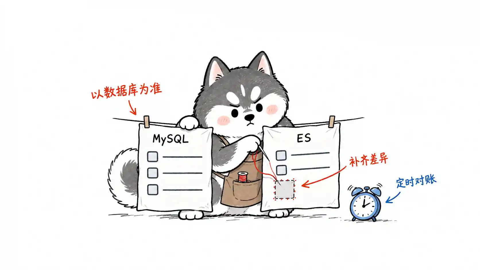 ES 定时对账补偿