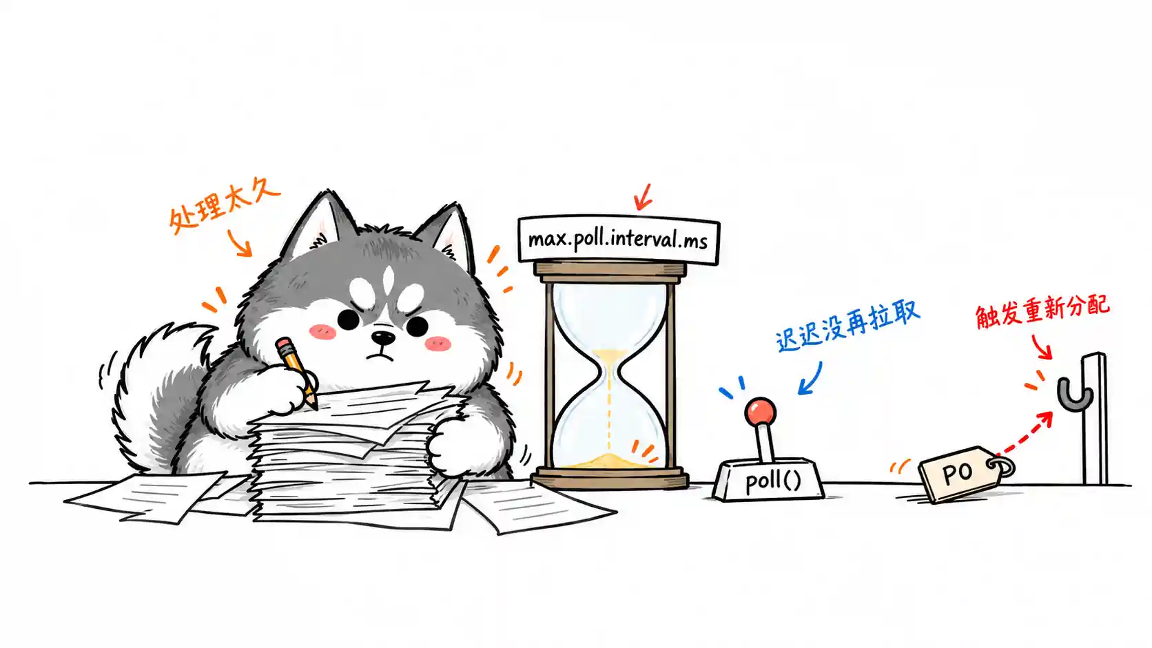 Kafka poll 超时重平衡