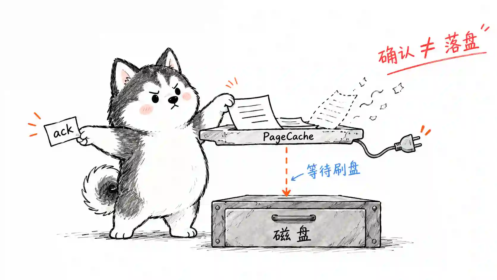 Kafka 确认与持久化的区别